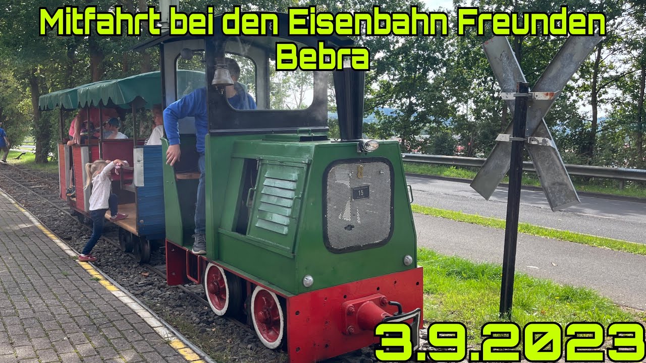 Feldbahn | Mitfahrt bei den Eisenbahn Freunden Bebra. [DE] [4K]