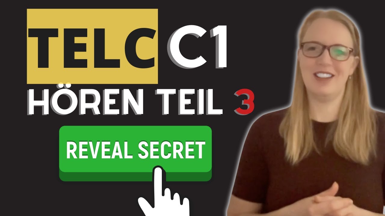 Telc c1 hören teil 3 - 