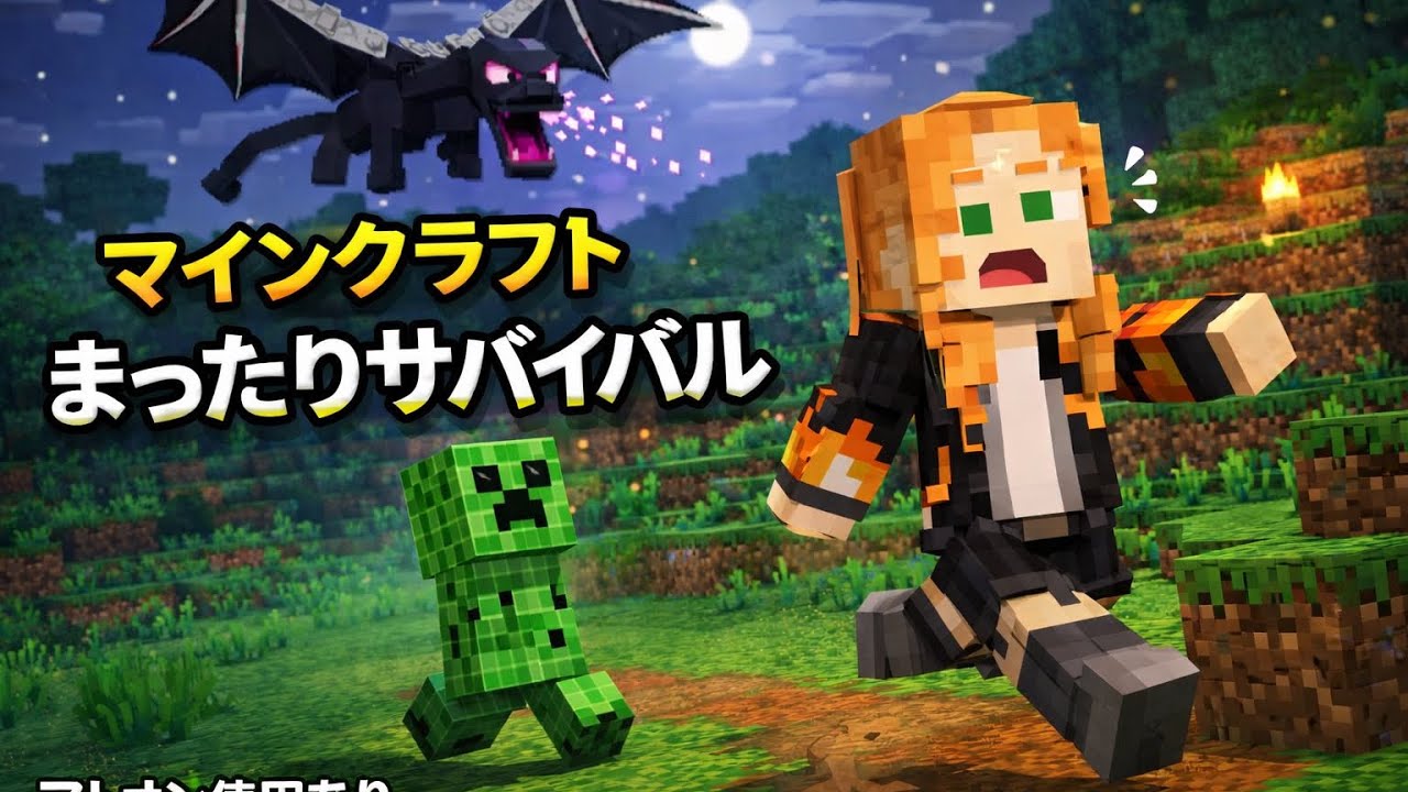 【マイクラ】今日はちょっとのんびりハードコア！アドオン入れてます！