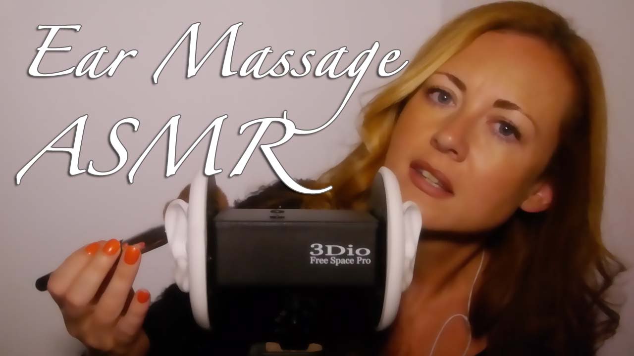 ~§~ Binaural ASMR Ear Massage & Ear Brushing ~§~