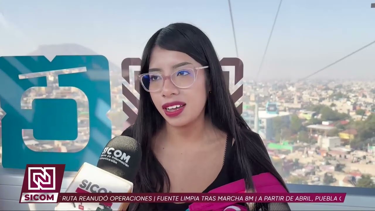 El sistema del cablebús ah mejorado la movilidad en Itztapalapa | SICOM Noticias