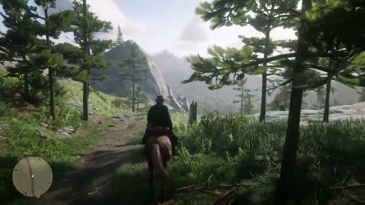 Red Dead Redemption 2- Exploring again- Hunting Wolf