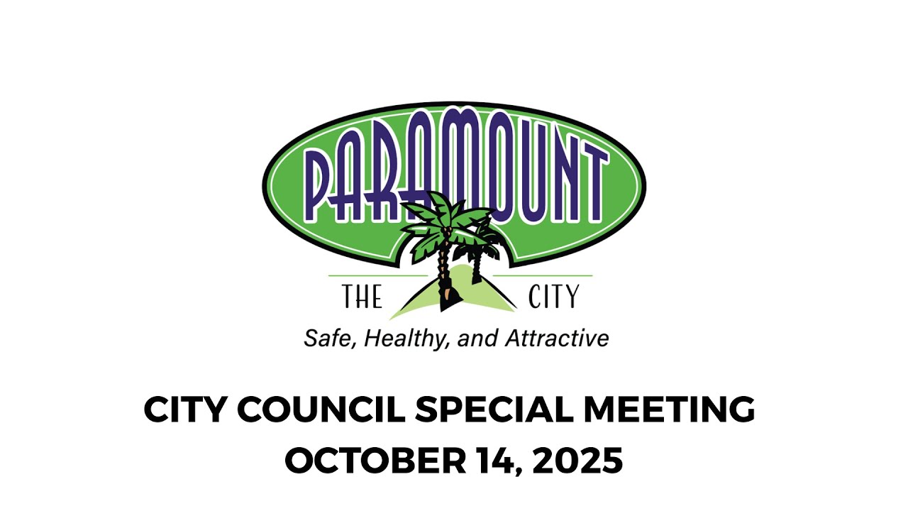 City Council Special Meeting 10-14-2025