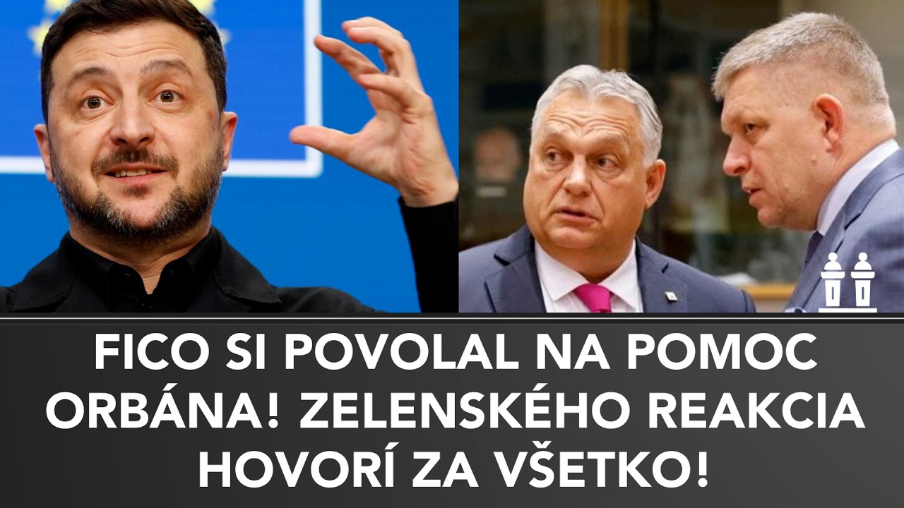 FICO V TANDEME S ORBÁNOM? Po telefonáte ZELESNKÉMU je jasná jediná vec!
