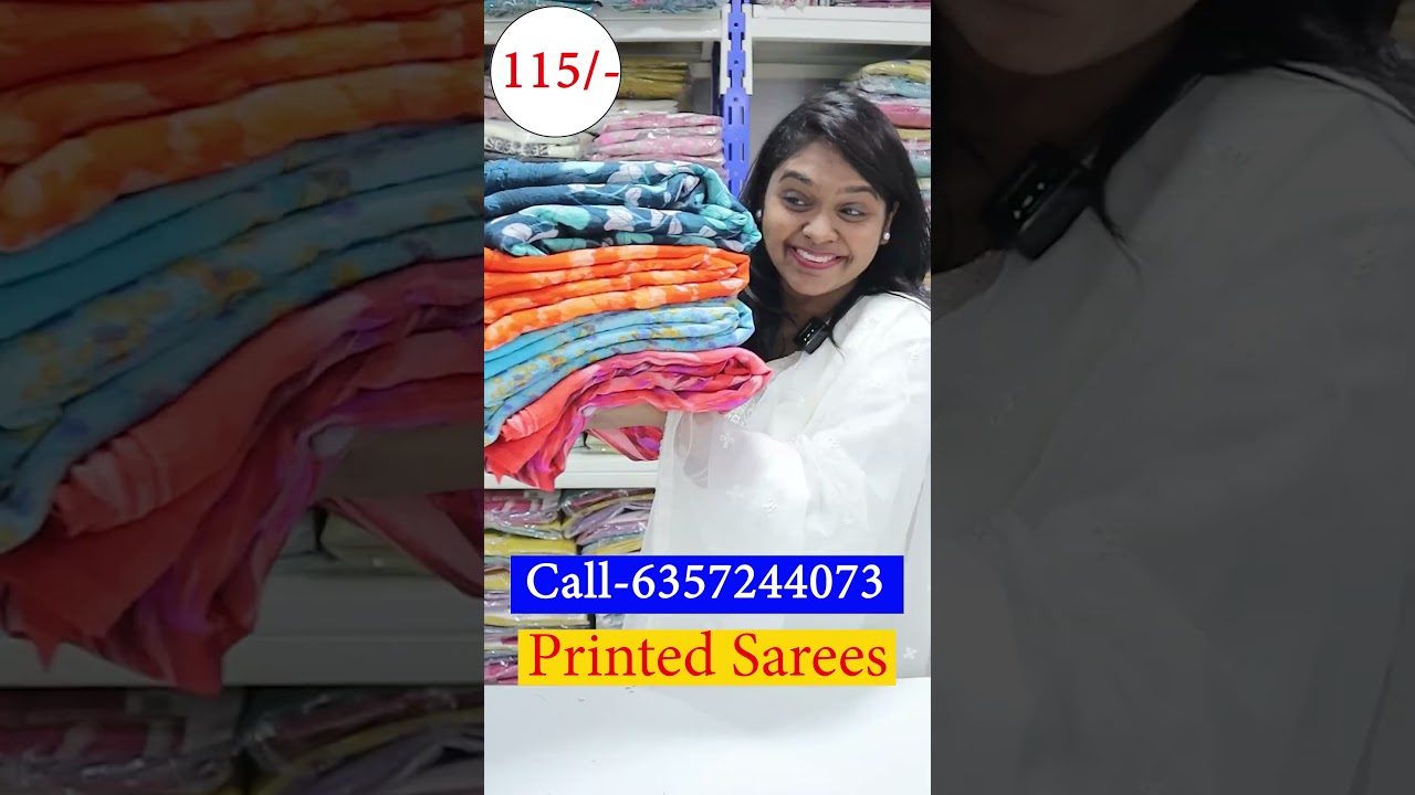 Top Saree Manufacturers in Surat | Saree Factory | Surat Saree Wholesale Market #saree #sarees
