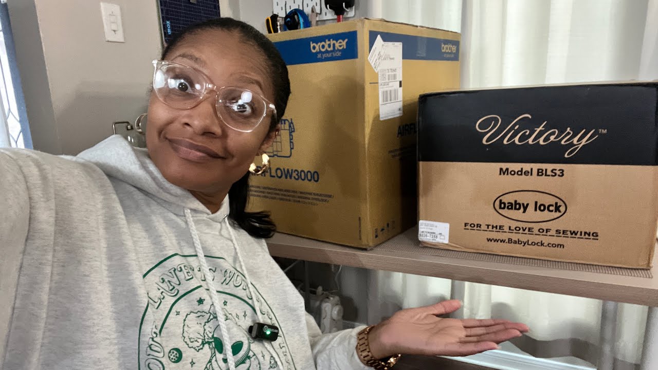 Let's Unbox Sergers that Thread Themselves! 😳 | BlueprintDIY