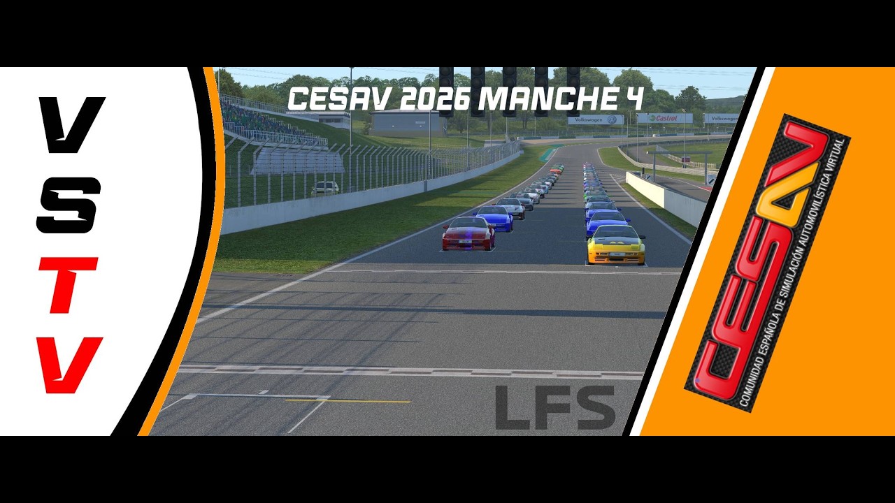 🔥 ÇA BAGARRE EN ESPAGNE ! | CESAV 2026 Manche 4 [LFS]
