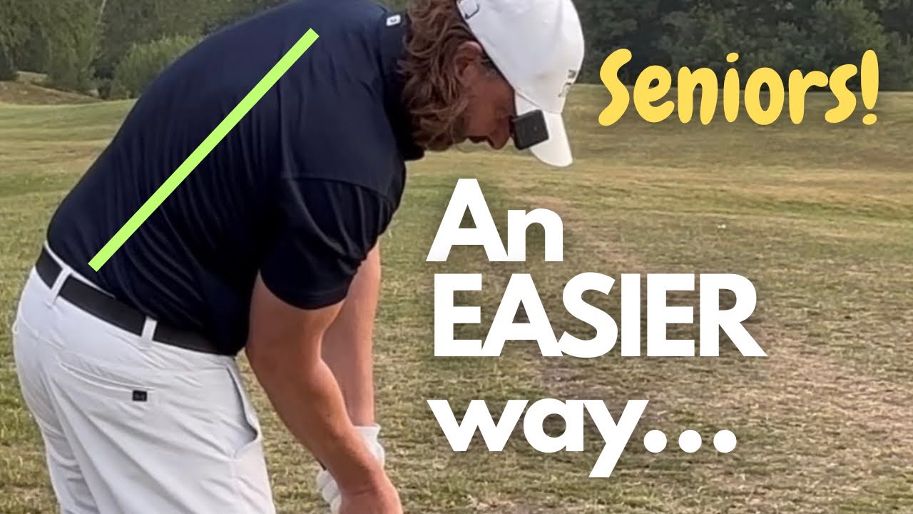 Over 50? TRY THIS to help you STAY DOWN! #golf #golfswing #golfer 