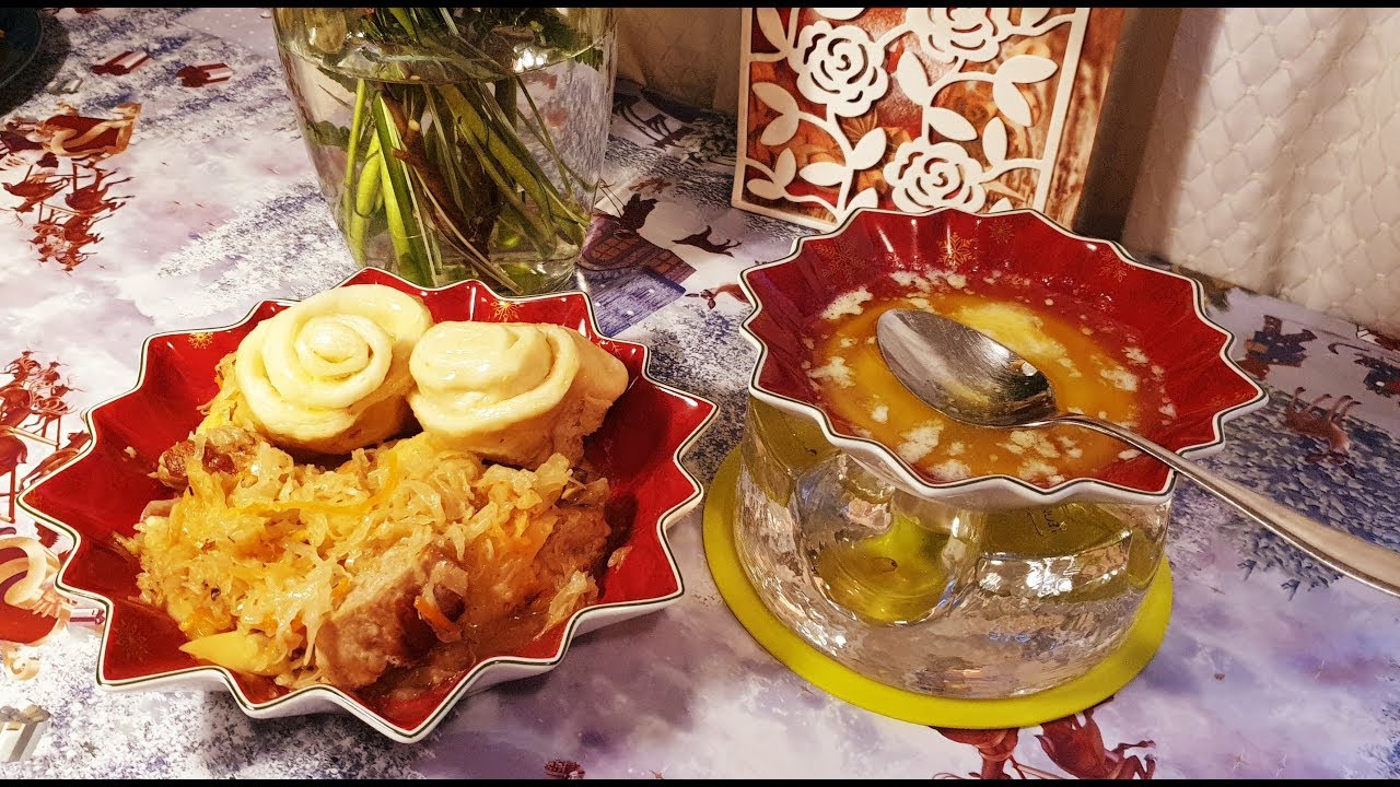 Штрудель с мясом и капустой! Немецкое национальное блюдо!
