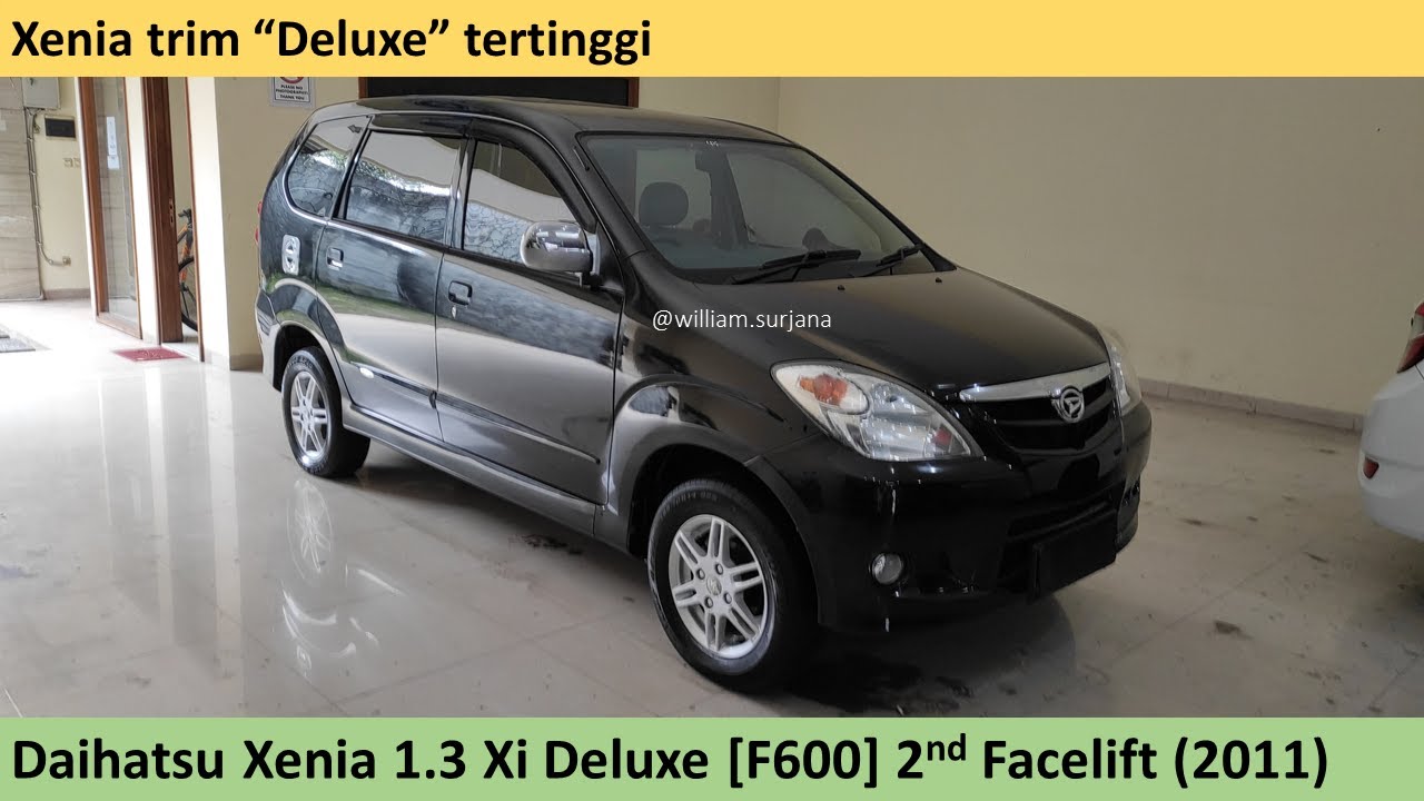 Daihatsu Xenia Xi Deluxe [F600] 2nd Facelift (2011) review - Indonesia
