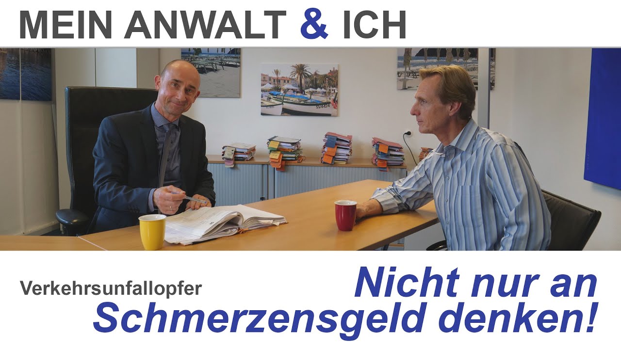 Verkehrsunfall: Was muss ich außer Schmerzensgeld bedenken?