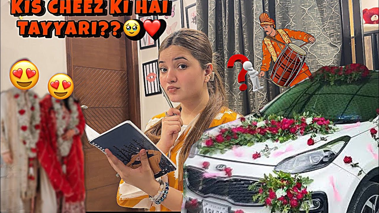 TAIYARIYAN SHURU HOGAYI😍♥️|SAB BHOT KHUSH HAI🥰|AKHIR KIYA HONEY WALA HAI?🤩| VLOG BY RABEECA|