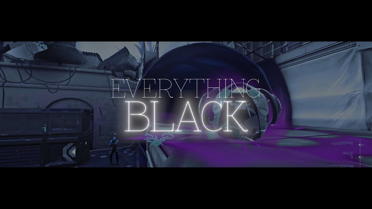 EVERYTHING BLACK - Valorant Edit