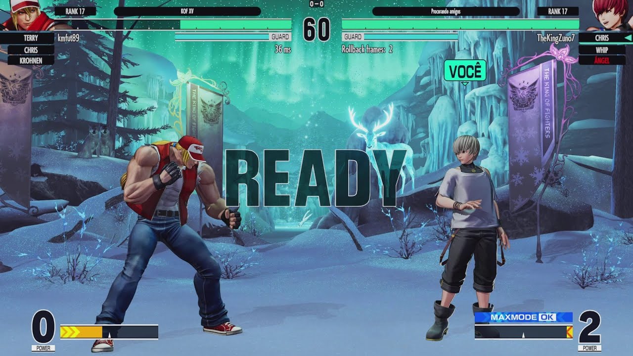 KOF XV ONLINE RANKED MATCHES #7 | PLAYSTATION 5 4K 60 FPS