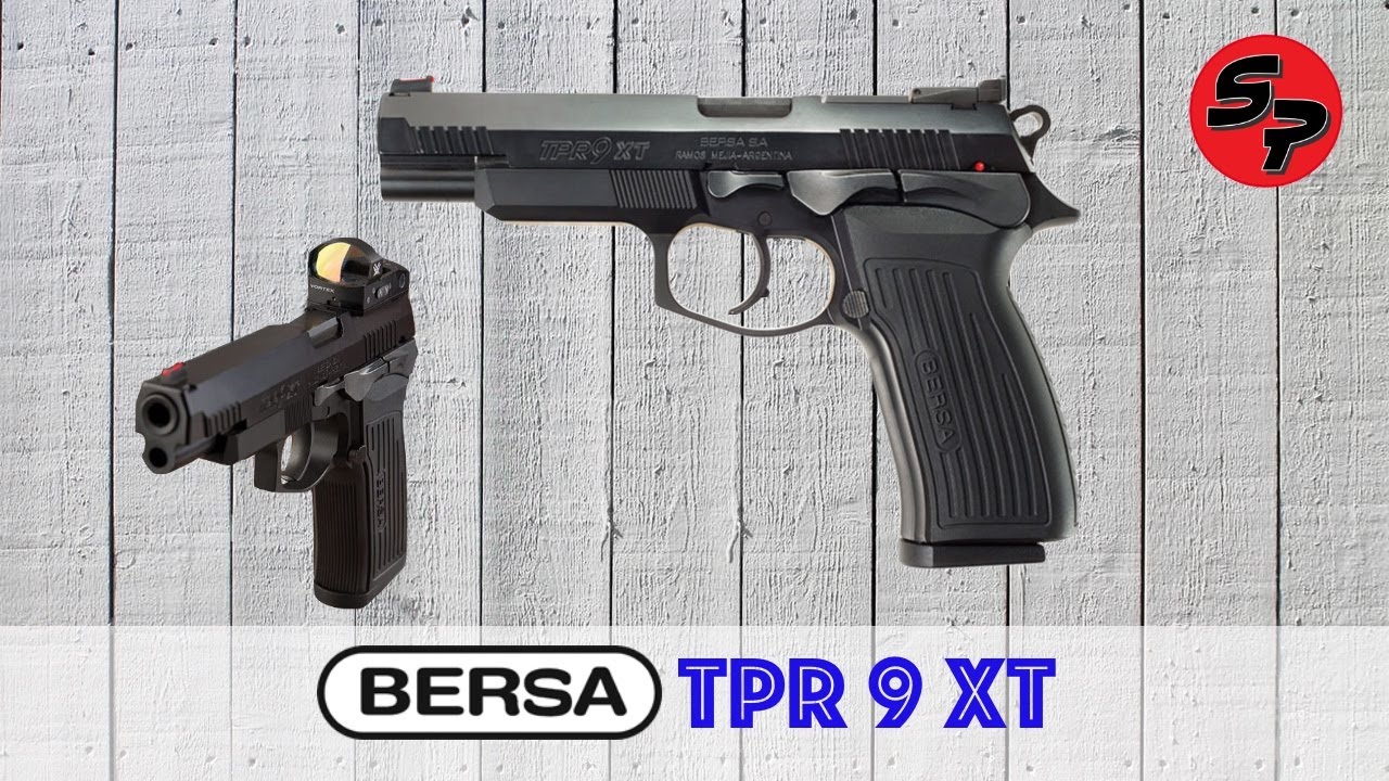 BERSA TPR9 XT - La pistola deportiva Argentina | @Stopping Power