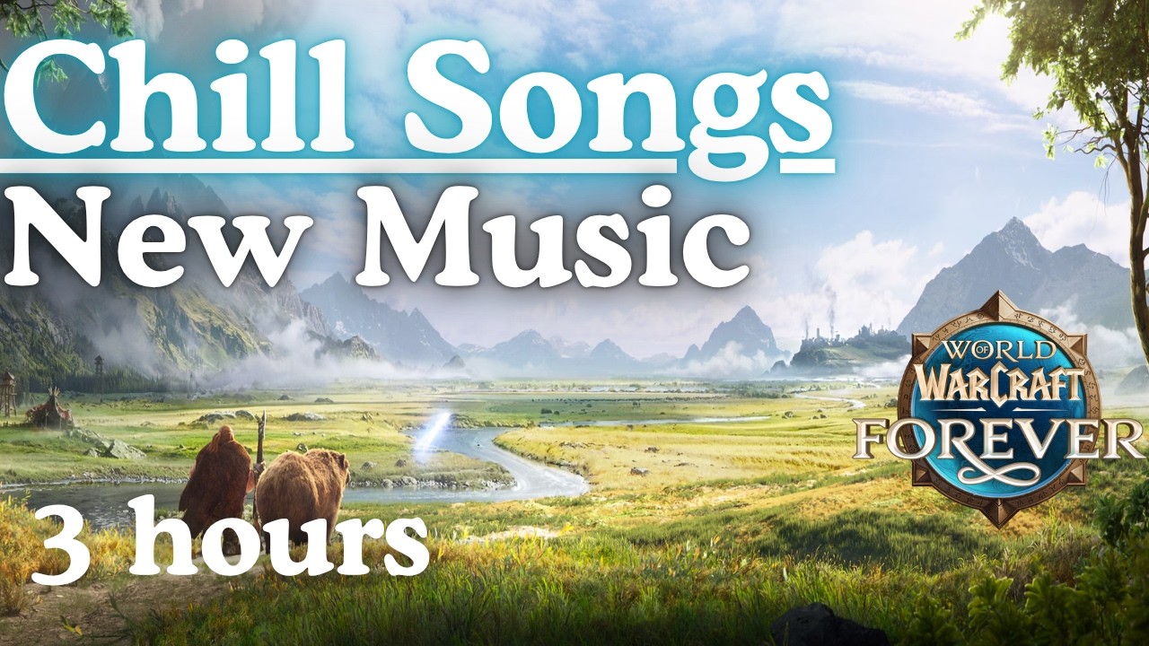 World of Warcraft: Forever music 🌙 3 Hours of Chill & Ambient OST from WoW | Study, Focus, Relax
