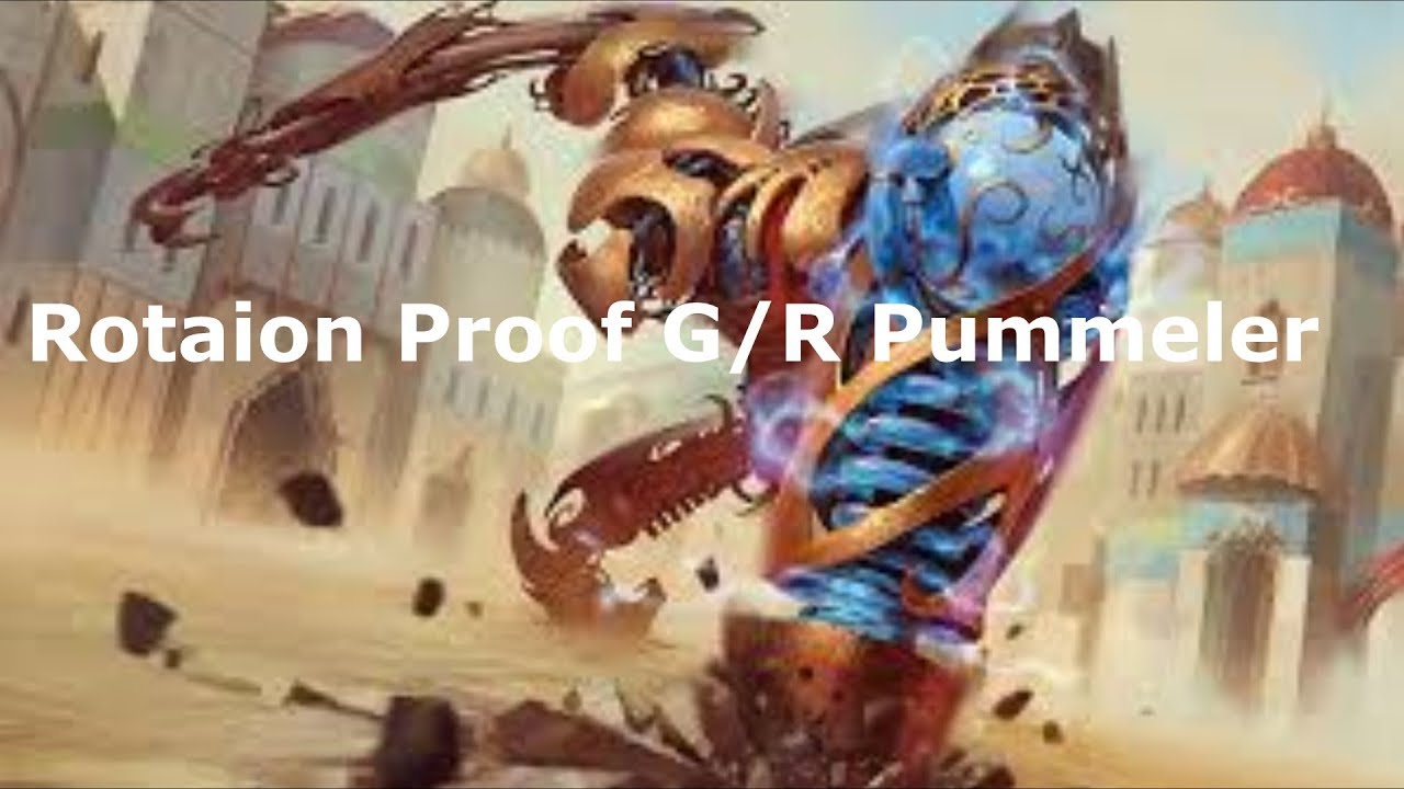 $44 Rotation Proof G/R Electrostatic Pummeler