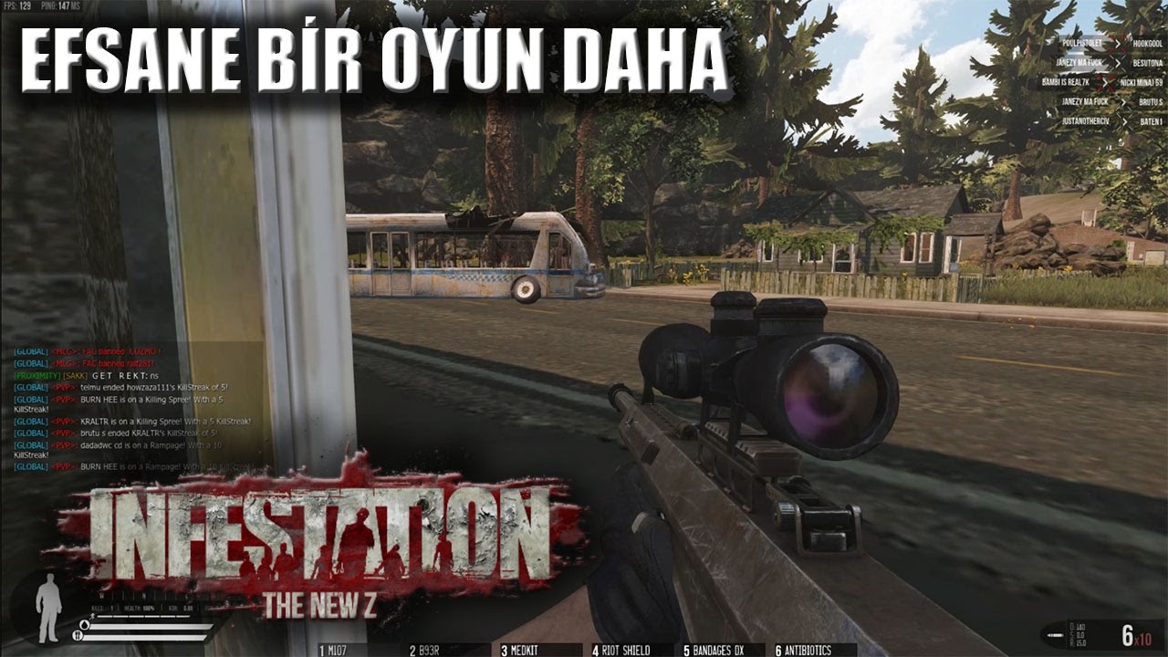 BU OYUNU BİLİYOR MUSUNUZ? (Infestation: NewZ) TÜRKÇE