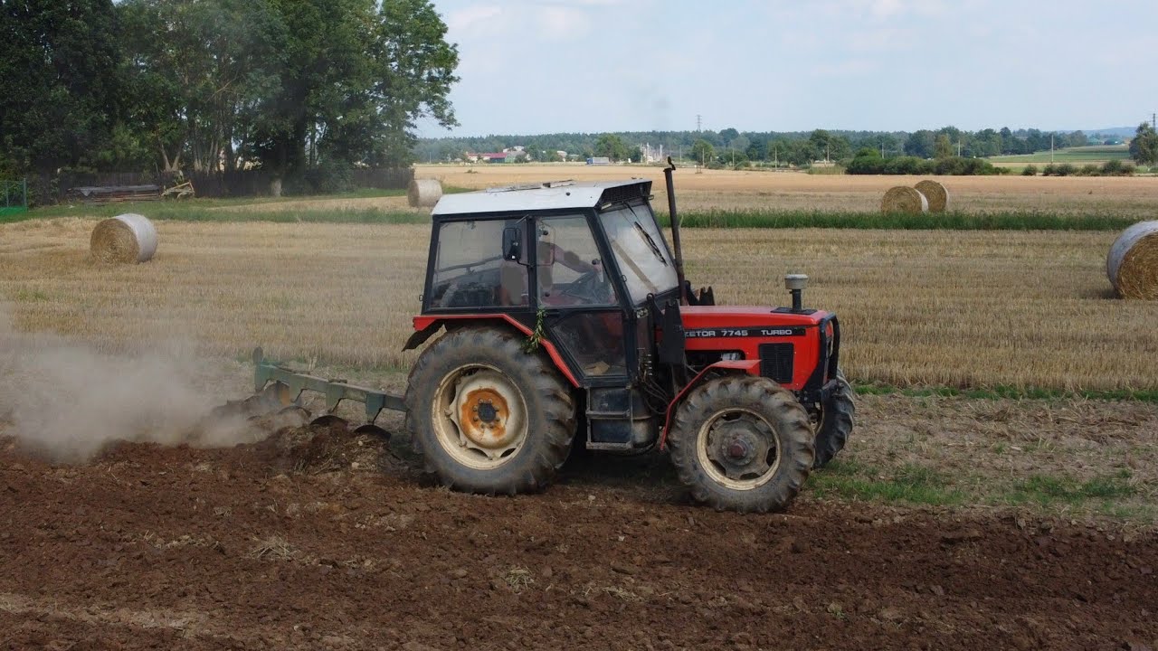 Orba a vláčení 2023 - Zetor 9540 & Zetor 7745 TURBO