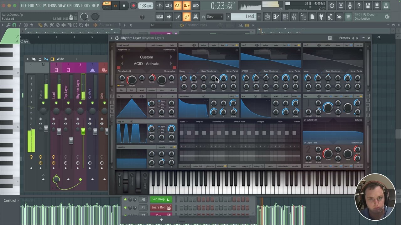 Icarus 3 Sound Design - Rhythm Lead