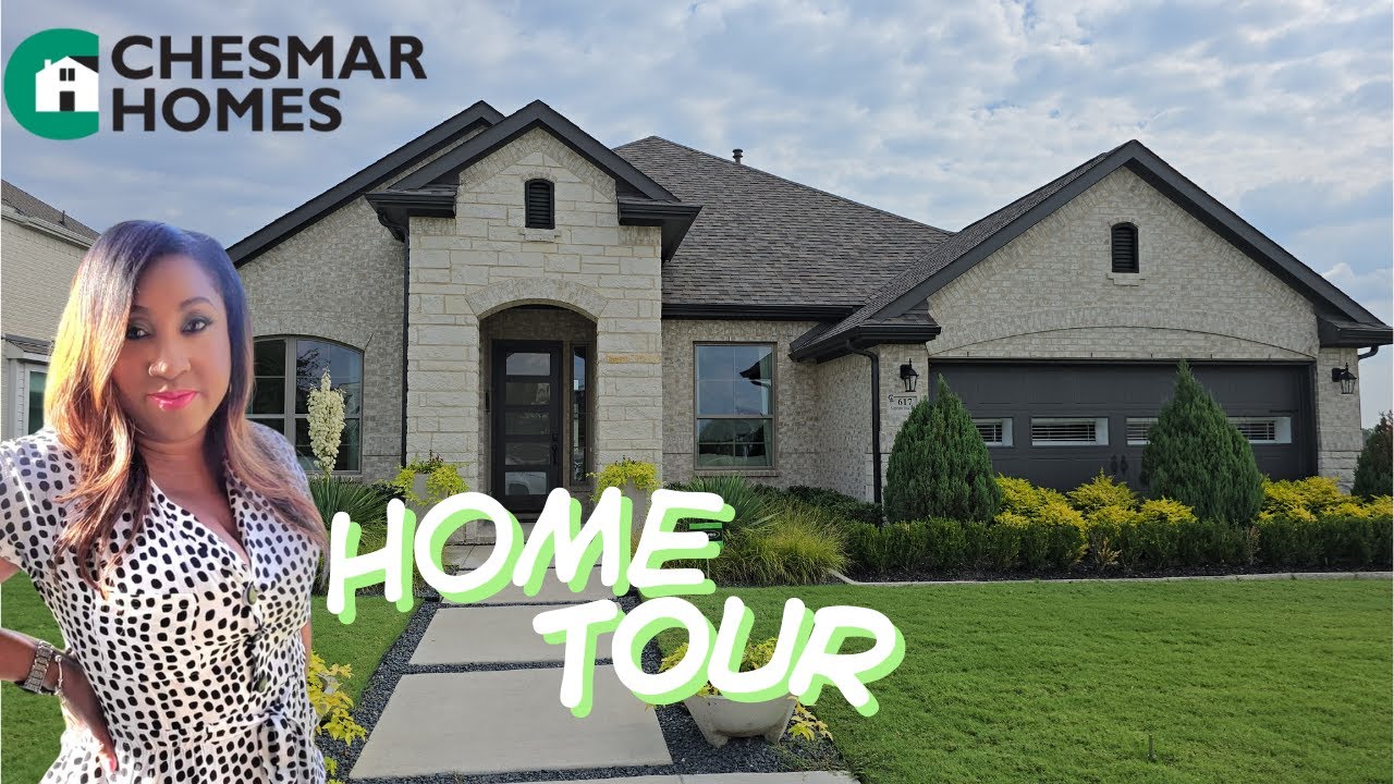The Princeton Floor Plan Tour | New Construction Homes in Waxahachie TX | $487K Home Tour