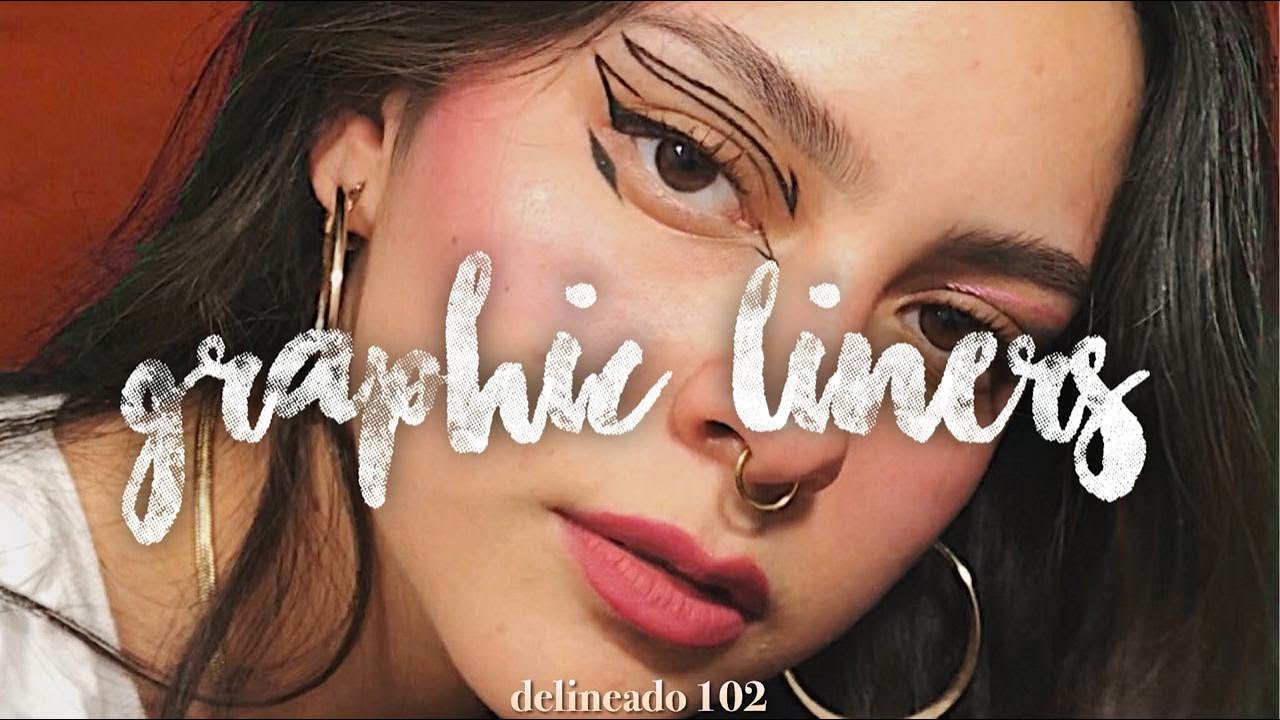 5 DELINEADOS GRÁFICOS que necesitas en tu vida | delineado 102 | TUTORIAL ; gabriela callejas