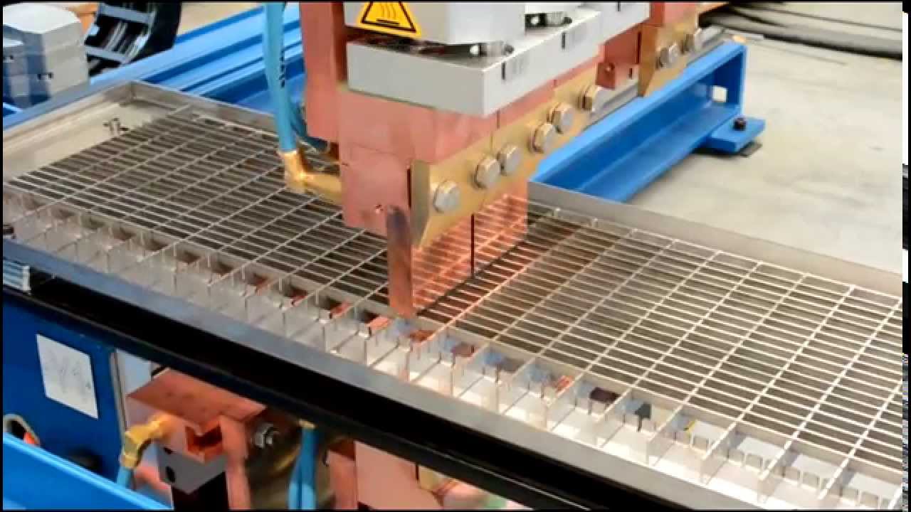 IDEAL CSR NC-controlled jig welder for wire mesh and grating