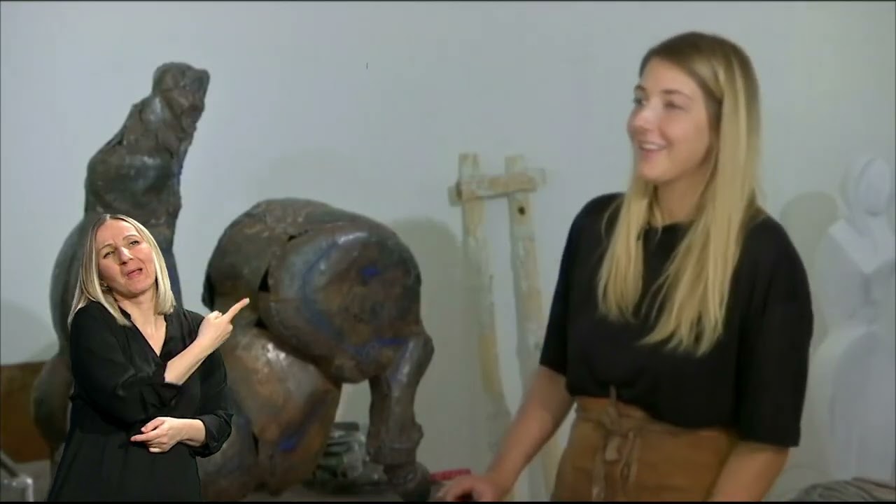 Pristupačan program: Profesionalci - Sara Nikolić, vajar (SZJ)