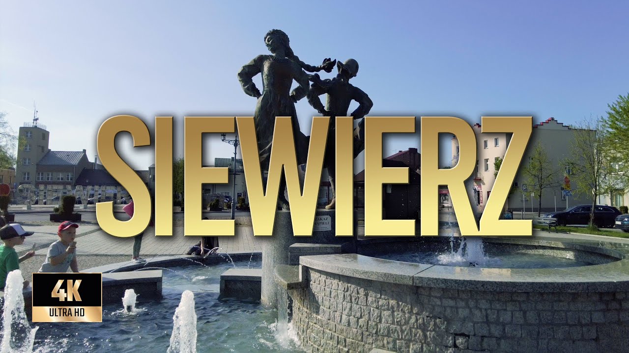 Siewierz | Wiosna 2022 | Spacer po Siewierzu | Binaural Audio 🎧 [4k]