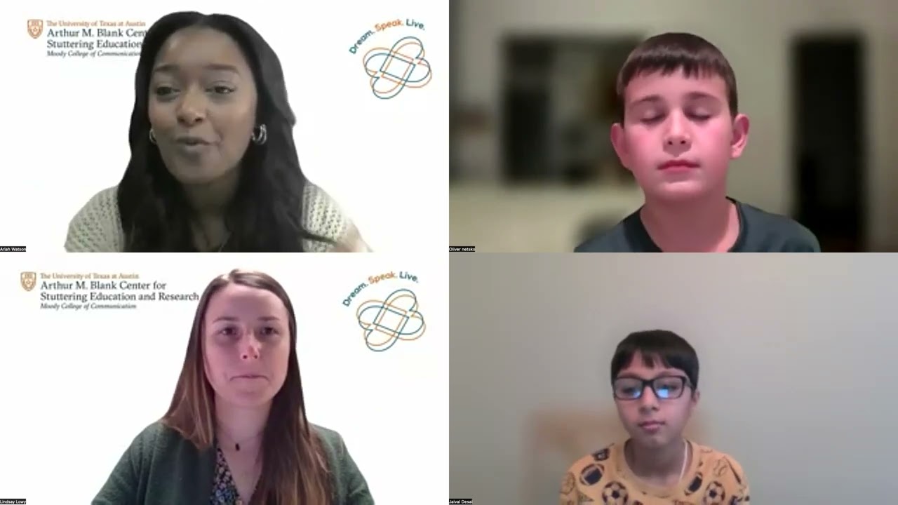 Arthur M. Blank Center for Stuttering Education and Research, Fall 2024, Virtual Celebration of CARE