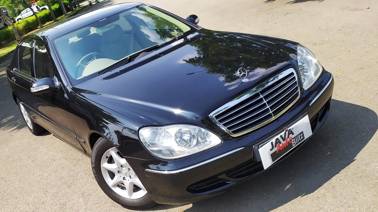 Mercedesbenz S350 (W220) tahun 2005 dijual - Mobil Presiden Seharga Avanza Siap Pakai.