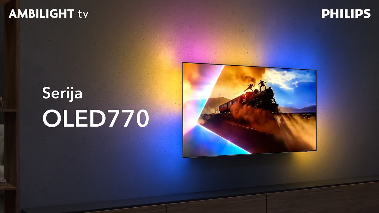 Philips Ambilight TV predstavlja novo serijo OLED 770 za leto 2025