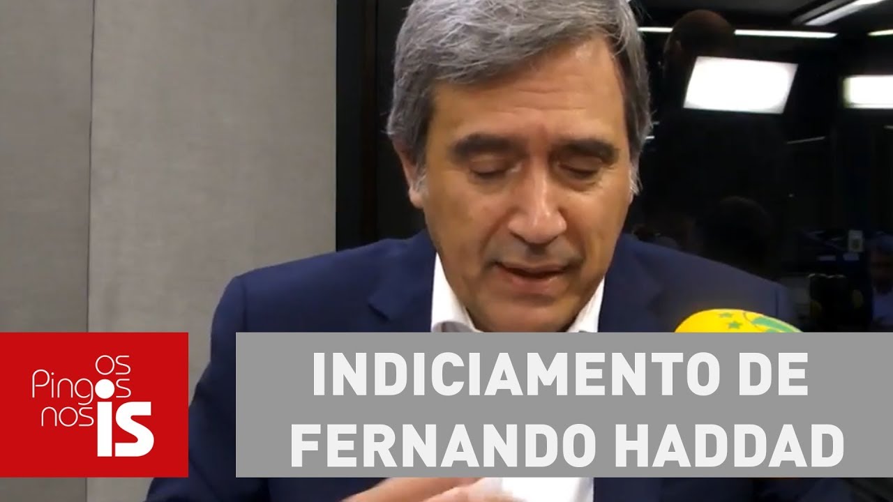 Marco Antonio Villa comenta indiciamento de Fernando Haddad, o 