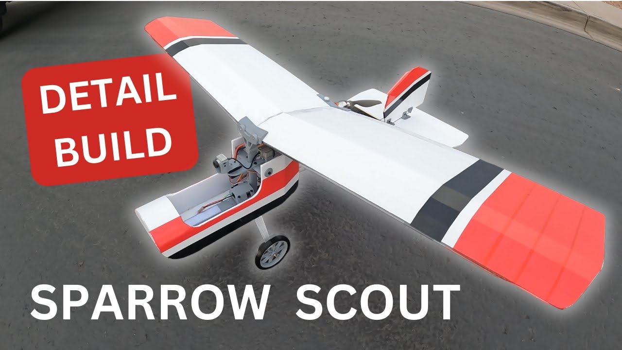 How to Build the Sparrow Scout - Details - FPV Plane