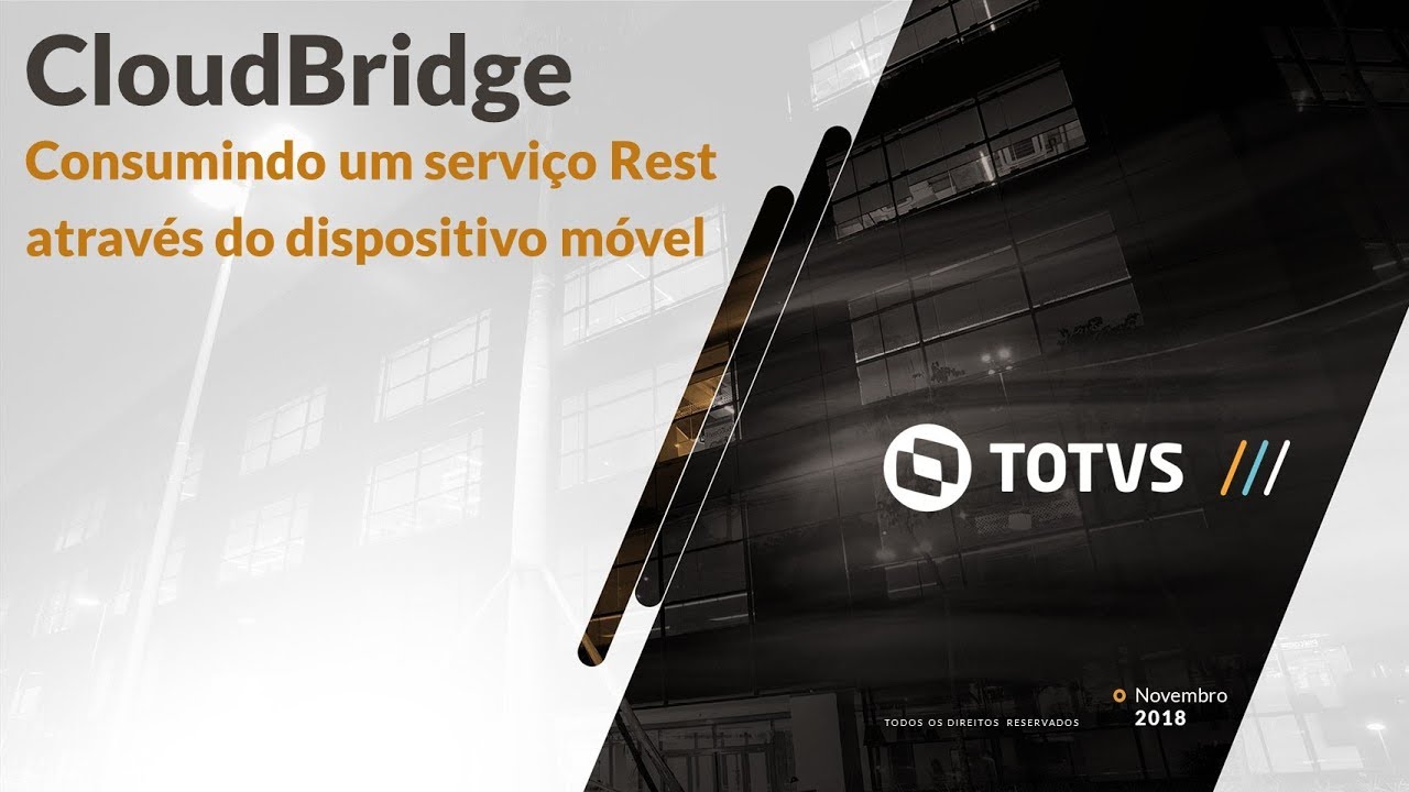 TOTVS - CloudBridge #5 - Consumindo um servi&ccedil;o Rest Protheus atrav&eacute;s do dispositivo m&oacute;vel