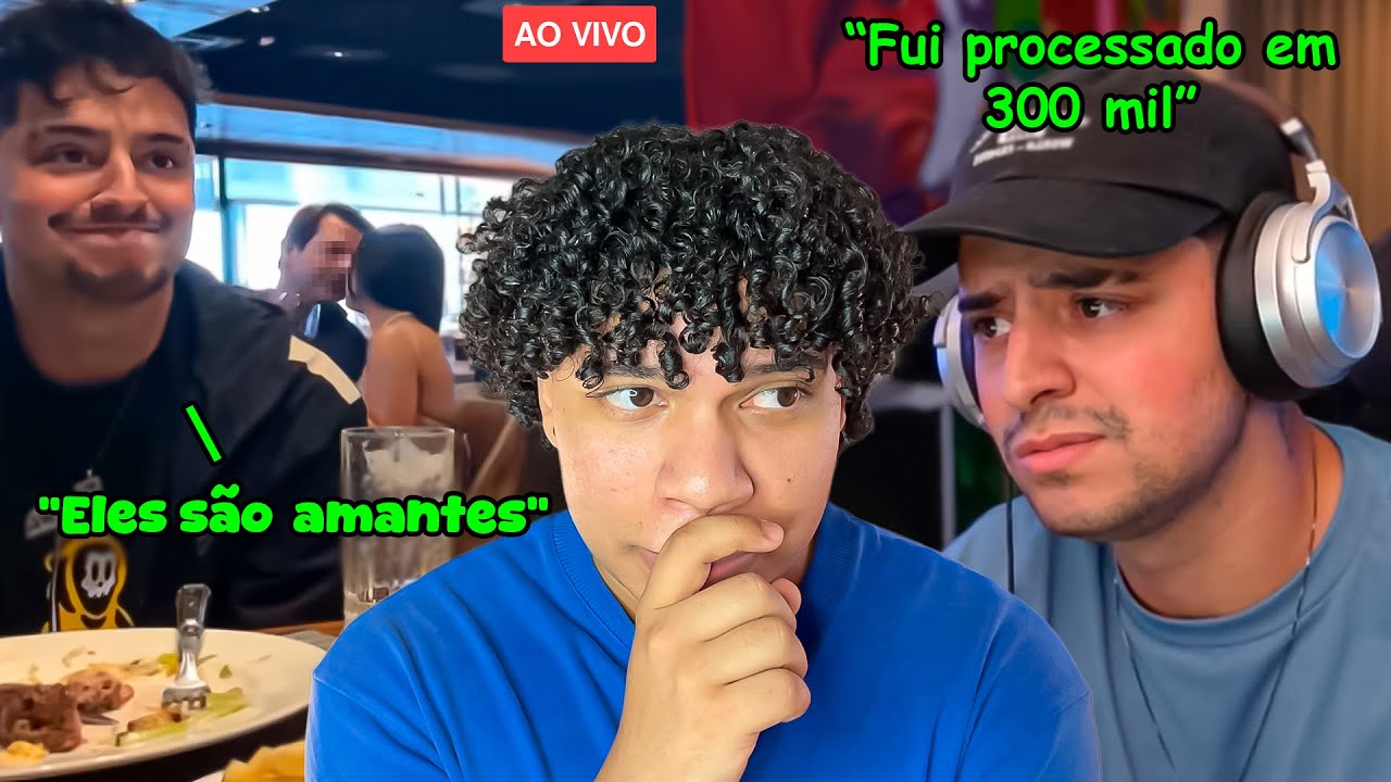 Influenciador é processado após acusar casal de TRAIÇÃO ao vivo 