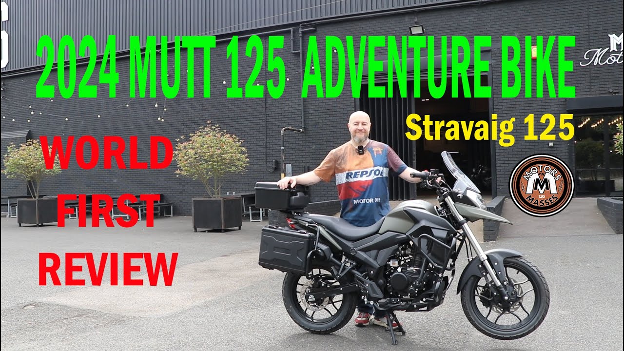 2024 MUTT 125 Adventure bike WORLD FIRST REVIEW