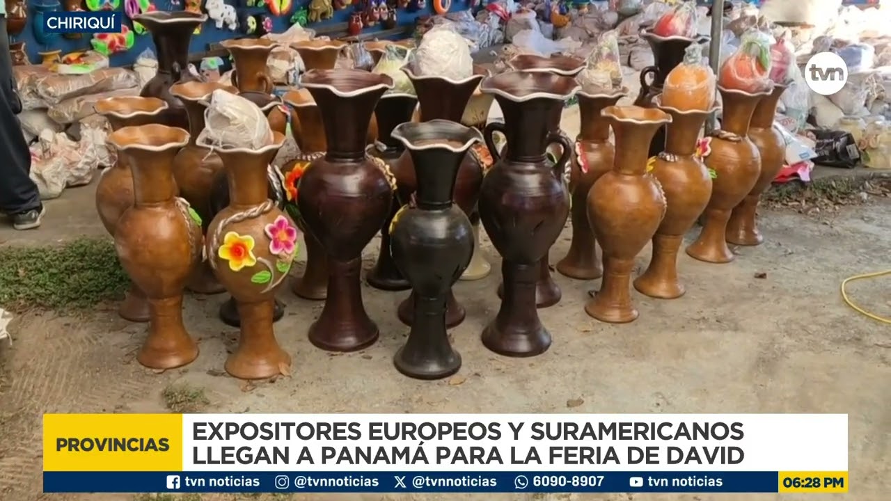 La Feria Internacional de David abre este jueves con expositores de varios países