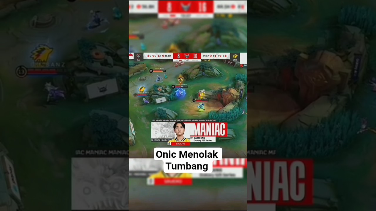 Savero Menggila di match 2 Onic Vs Ae 