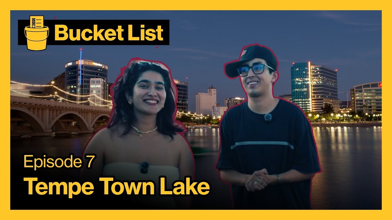Tempe Town Lake is the perfect outdoor escape near ASU 🌊 | ASU Bucket List S1E7