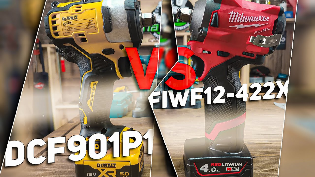 Битва малышей! Сравнение гайковертов DEWALT и MILWAUKEE 12 вольт
