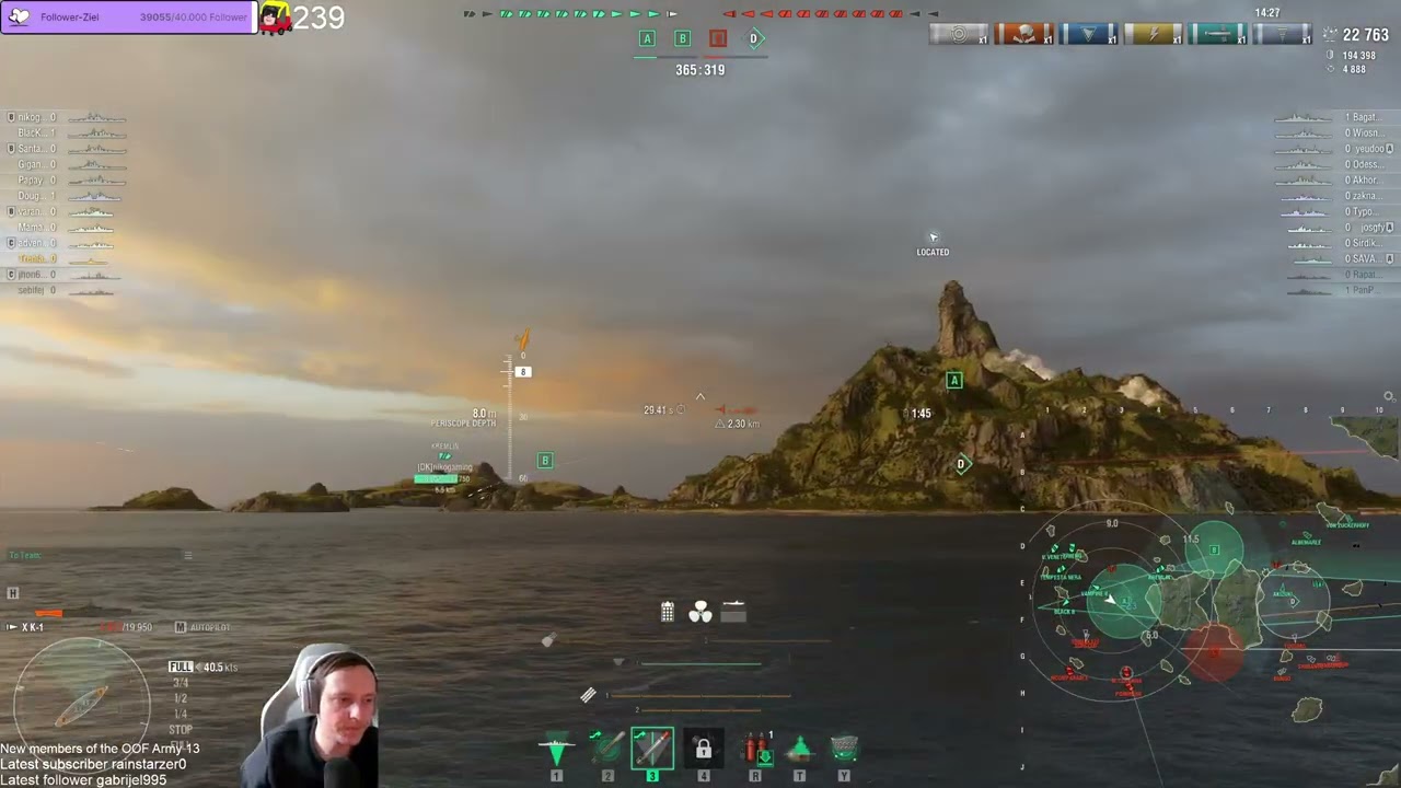 K-1 - Still one of the best submarines in the game