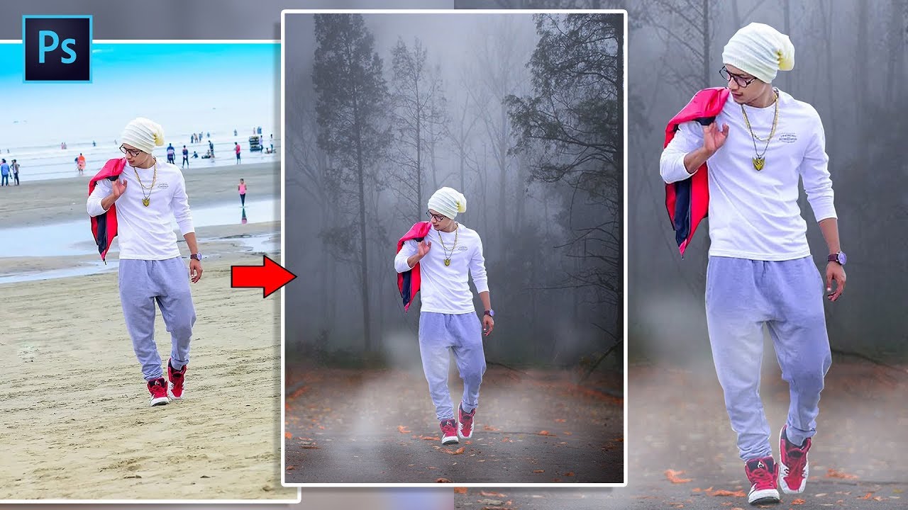 How to Add Foggy Effects Photo Manipulation in Photoshop