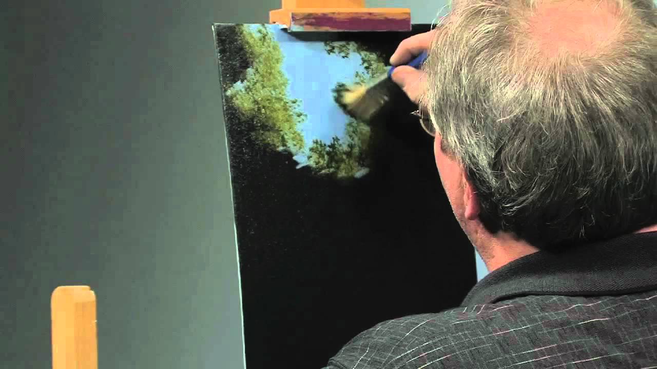 Paint-Along: How to Paint a Waterfall in Oils, Part 1