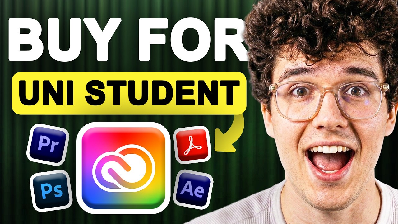 Creative Cloud For University Students (Full Guide) - How To Get Adobe Student Discount Tutorial