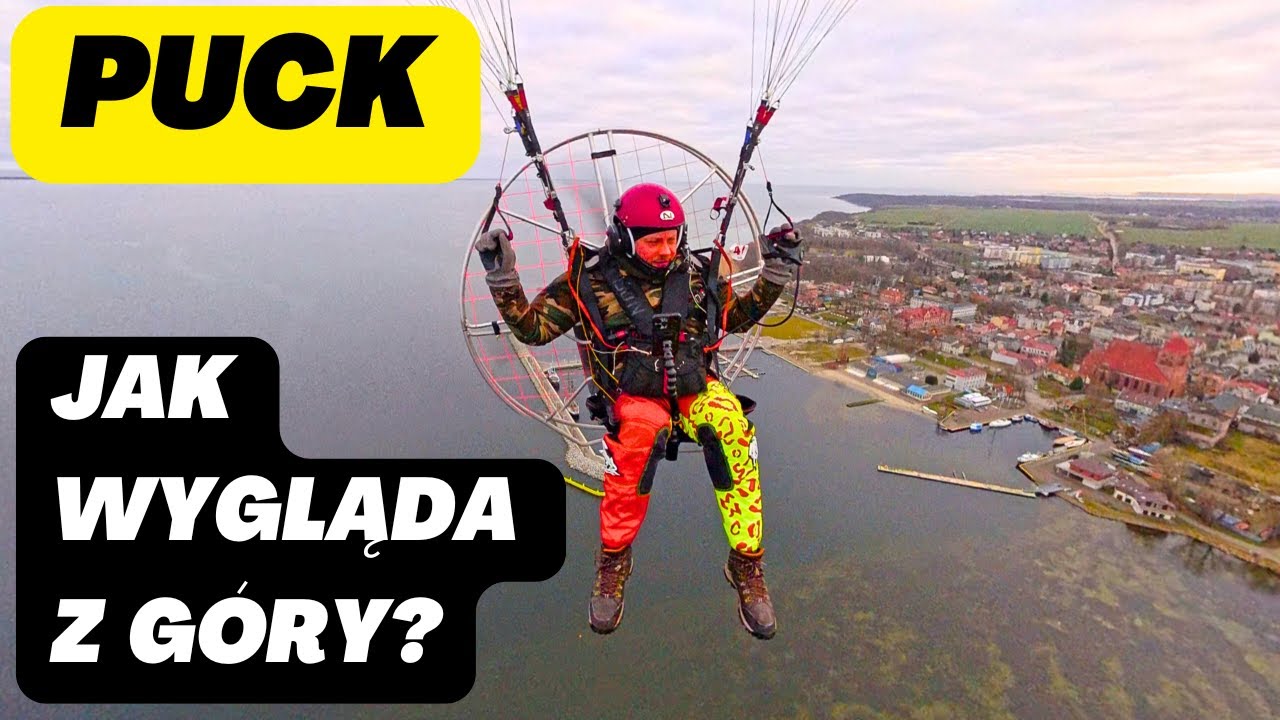 Puck. Jak wygląda z g&oacute;ry? Gdzie było kiedyś lotnisko?