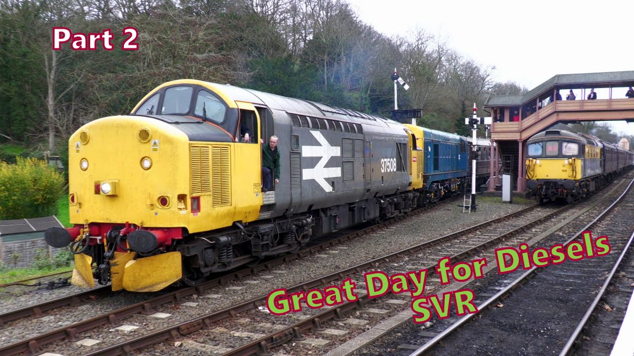 Severn Valley Diesel Day, part TWO. Bewdley, Arley & Highley. 29th December 2025