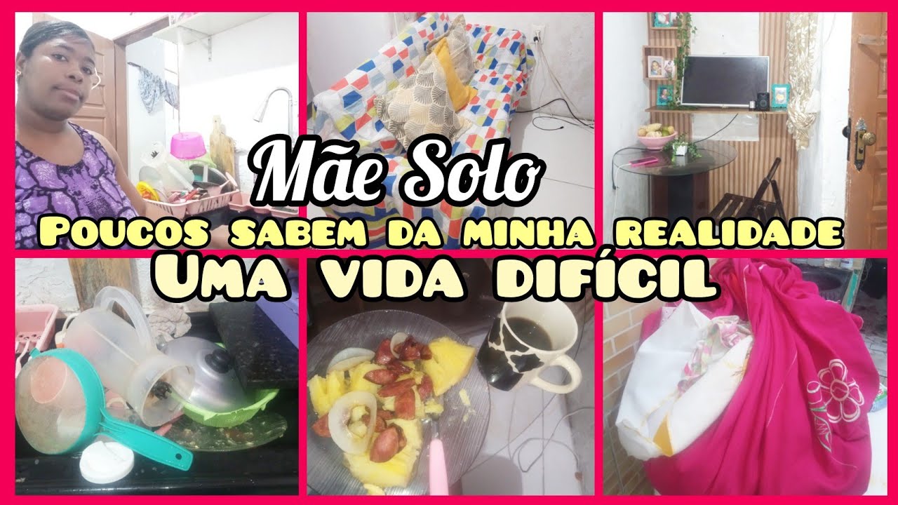 ROtina REAL de uma mãe solo .