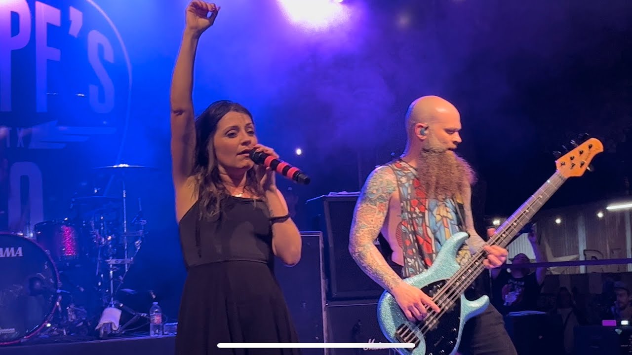 Flyleaf with Lacey Sturm -  Cassie, REUNION SHOW live @ Shoepf's BBQ, Belton 2023
