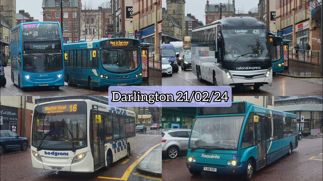 Buses in Darlington | 21/02/24